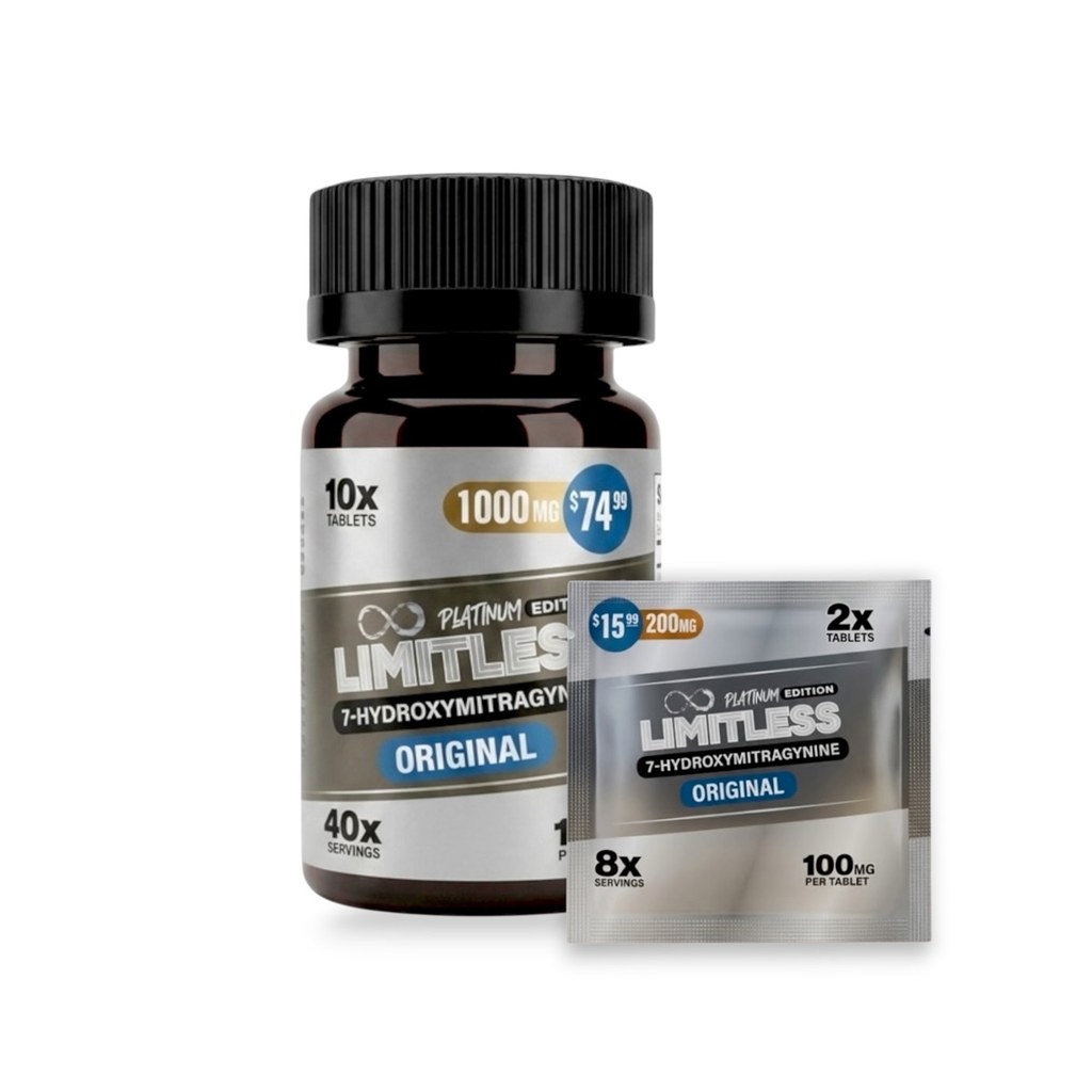 Limitless Platinum 7OH Tablets — Original 100mg